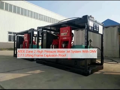 耐圧防爆DNV 2.7.1の持ち上がるフレームが付いているATEXの地帯2の高圧のウォーター ジェット システム