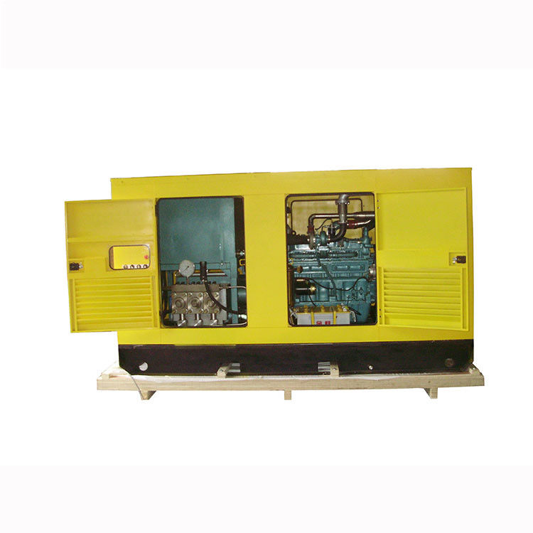 55kw ATEX Zone 2 Engine High Pressure Hydro Test Pump With DNV Lifting Frame