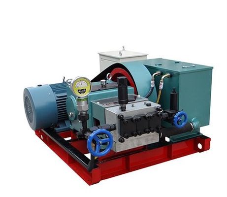 22kw 100MPaはボイラー源泉のためのハイドロ テスト ポンプ圧力試験ポンプにモーターを備えた