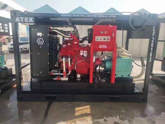 10000psi ATEX ZONE 2 高圧ポンプユニット 沖合の防爆水ポンプ