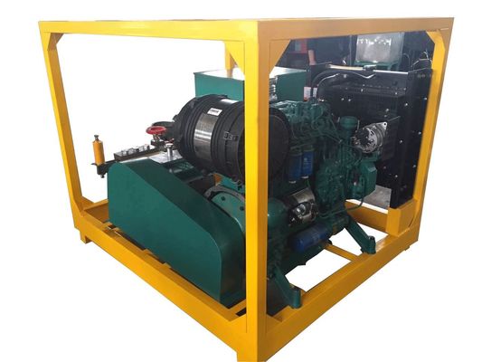 15kw船のクリーニングのための携帯用高圧洗浄装置のトレーラーの洗濯機