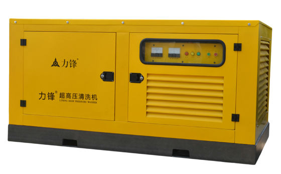 132kw高圧ジェット機の洗浄機械ディーゼル機関力のジェット機の洗剤