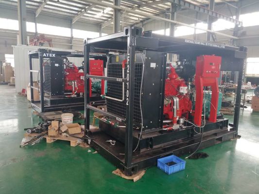 ATEX ZONE 2 高圧ポンプユニット 海上水噴射ポンプ