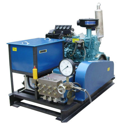 500bar産業高圧洗濯機のハイドロ ジェット機のクリーン ウォーターの発破工