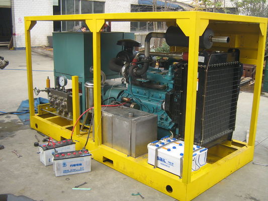 55kw 10000psi 工業用水噴射洗浄機 ディーゼルエンジン