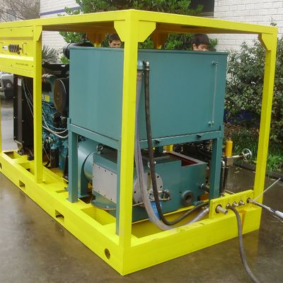 55kw 10000psi 工業用水噴射洗浄機 ディーゼルエンジン