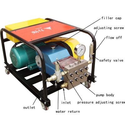 7.5kw 高圧クリーナー ジェットクリーニング マシン 圧力洗浄機 船舶デッキ清掃用